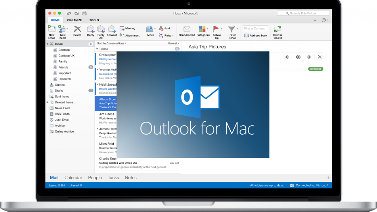 installing dynamics on outlook for mac